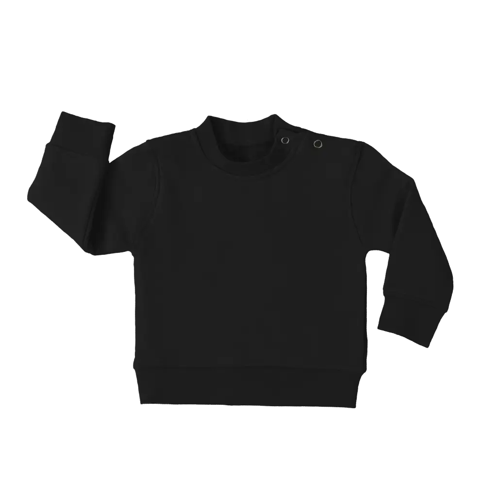 Baby Sweatshirt, Black