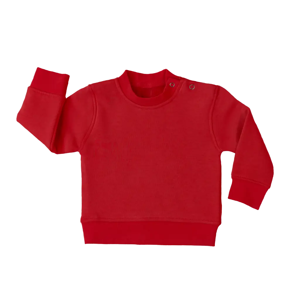 Baby Sweatshirt, Red