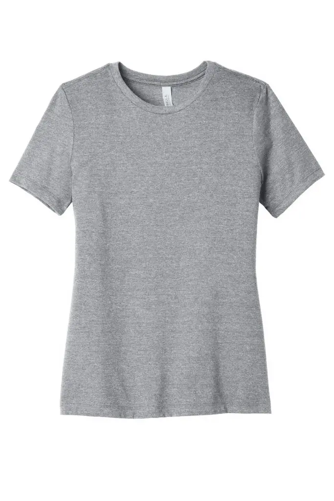 Bella+Canvas Women T-Shirt, Athletic Heather