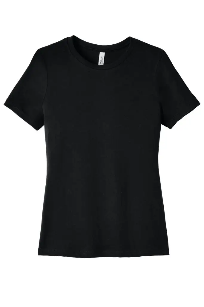 Bella+Canvas Women T-Shirt, Black