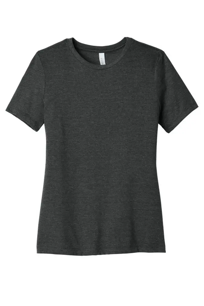 Bella+Canvas Women T-Shirt, Dark Grey Heather