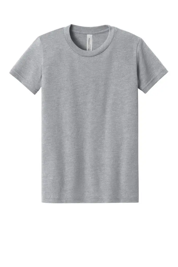Bella+Canvas Youth T-Shirt, Athletic Heather