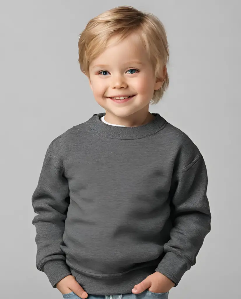 Toddler Sweatshirt, Dark Heather