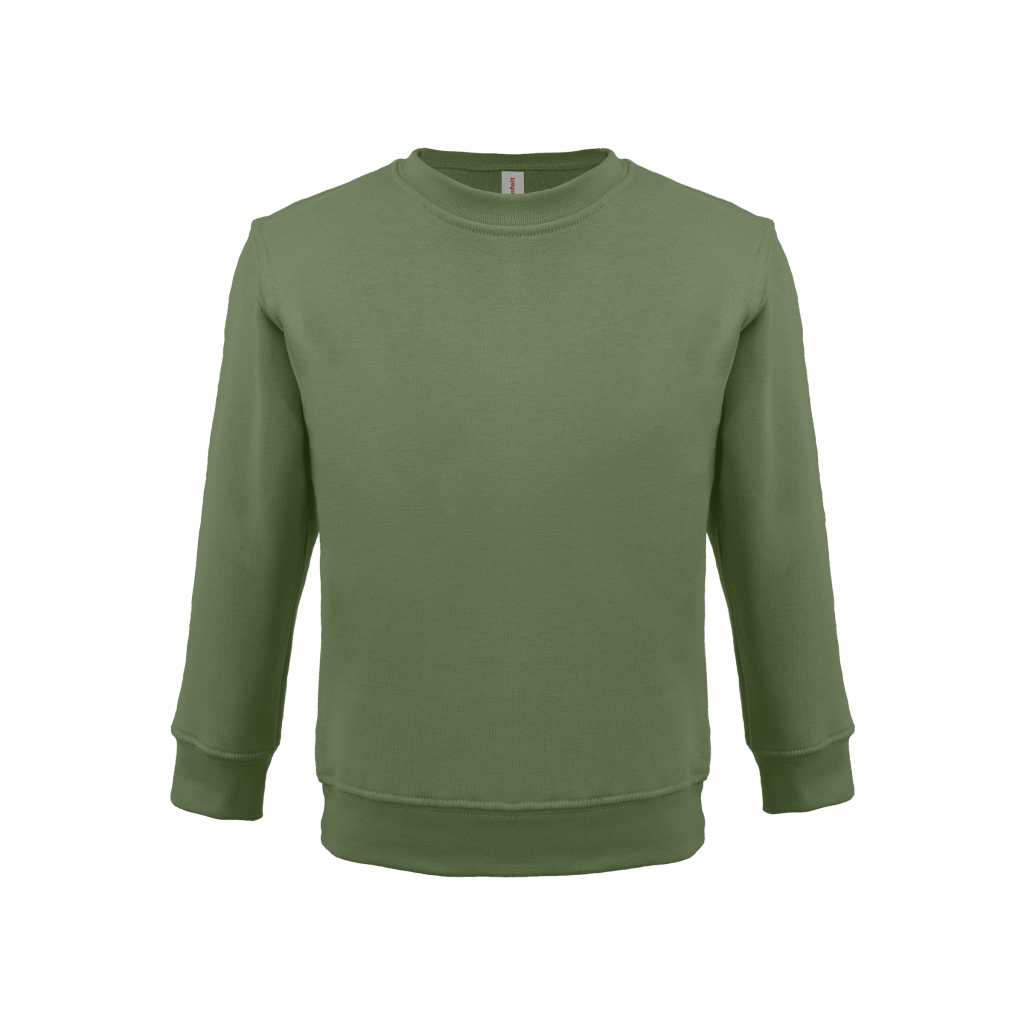 Youth Sweatshirt, Military Green